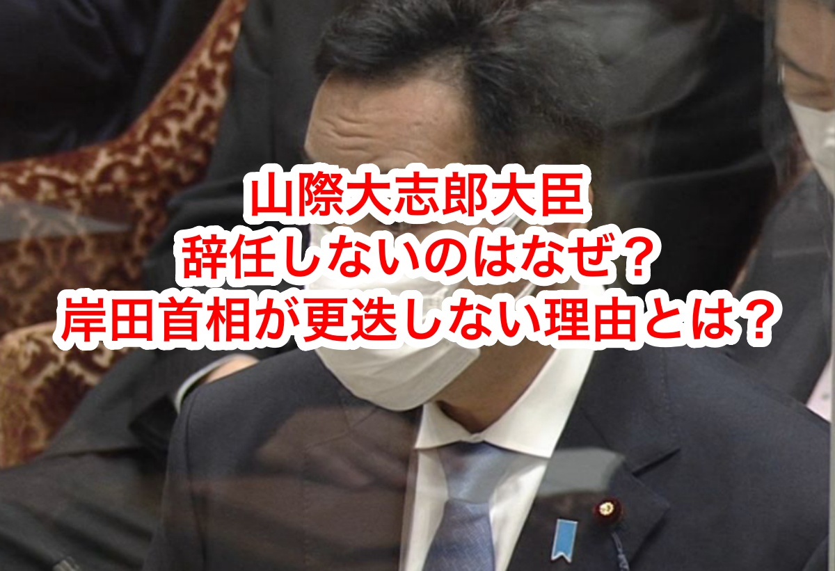 山際大臣が辞任しないのはなぜ？岸田首相が更迭しない理由とは？